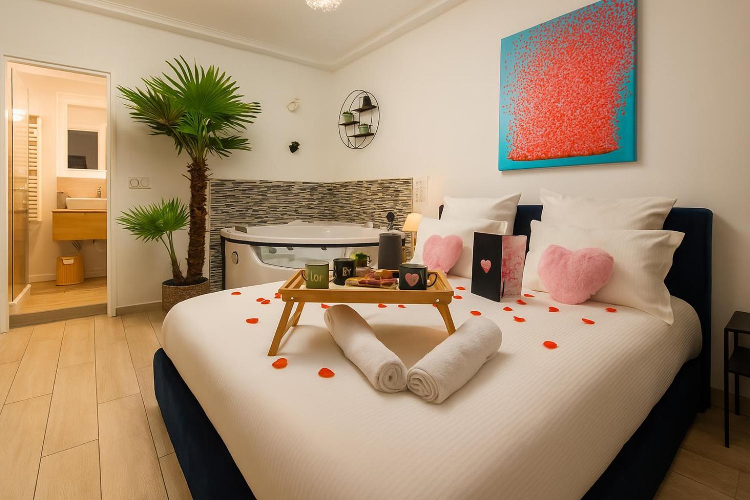 L'Escale Balneo'Romantique - Loveroom - Jacuzzi & Petit Dejeuner Вилие-сюр-Марн Екстериор снимка